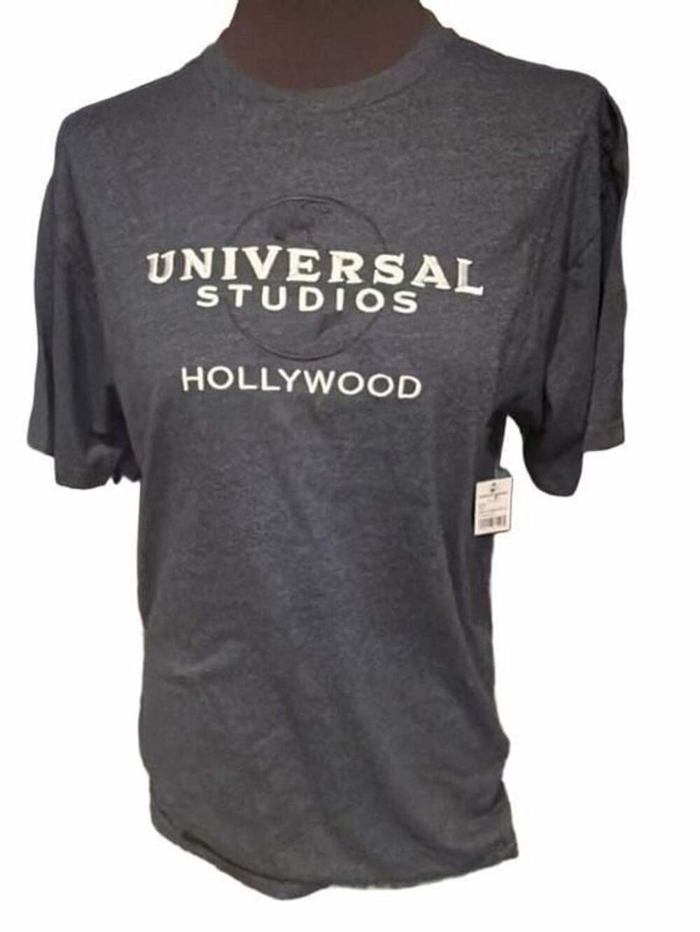 Universal Studios Hollywood T-Shirt Medium Gray Navy